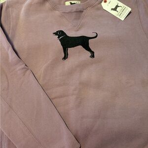 Black Dog Kids Classic Crewneck in Lavender NWT